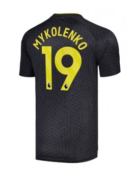 Everton Vitaliy Mykolenko #19 Auswärtstrikot 2024-25 Kurzarm